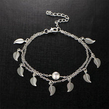 Load image into Gallery viewer, Leaf Bohemian Anklet