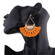 Load image into Gallery viewer, Girls Night Out Tassel Earrings