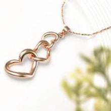 Load image into Gallery viewer, Three Hearts Necklace