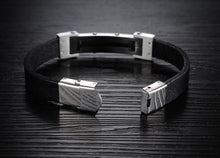 Load image into Gallery viewer, Cross T Men's Stainless Steel Bracelet