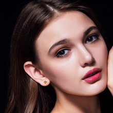 Load image into Gallery viewer, Genuine Natural Citrine Earrings