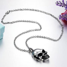 Load image into Gallery viewer, Gravity Stainless Steel Skull Pendant