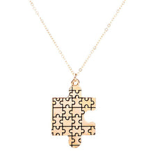 Load image into Gallery viewer, Autism Awareness Puzzle Pendant