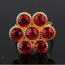Load image into Gallery viewer, Floral Garnet Set