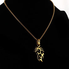 Load image into Gallery viewer, Gold Plated Stainless Steel Vintage Dragon