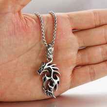Load image into Gallery viewer, Gold Plated Stainless Steel Vintage Dragon