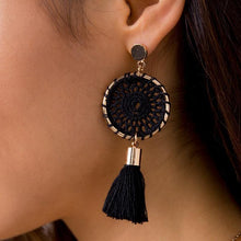 Load image into Gallery viewer, Dream Catcher Tassel Earring