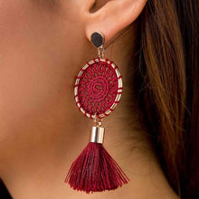 Load image into Gallery viewer, Dream Catcher Tassel Earring