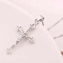Load image into Gallery viewer, Cross Silver Pendant