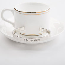 Load image into Gallery viewer, I am Fablous Cuff Bangle