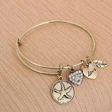 Load image into Gallery viewer, Lucky Star Charm Bangle