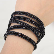Load image into Gallery viewer, Midnight Crystal Beads