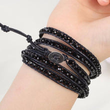 Load image into Gallery viewer, Midnight Crystal Beads