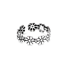 Load image into Gallery viewer, Floral Crown Toe Ring