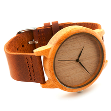 Load image into Gallery viewer, Natural Brown Wooden Watch