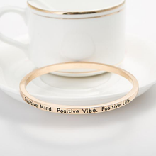 Load image into Gallery viewer, Positive Mind Bangle