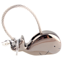 Load image into Gallery viewer, Whale Key Ring For Lovers With Free Gift Box