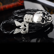 Load image into Gallery viewer, Men's Skull Bracelet