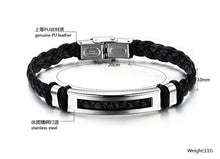Load image into Gallery viewer, Bold Rope Stainless Steel Men's Bracelet
