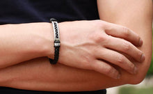 Load image into Gallery viewer, Bold Rope Stainless Steel Men's Bracelet

