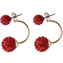 Load image into Gallery viewer, Double Sided Beads Ball Earrings
