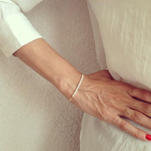 Load image into Gallery viewer, Freshwater Chinese Pearl Chain Bracelet

