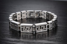 Load image into Gallery viewer, Maze Men's Stainless Steel Bracelet
