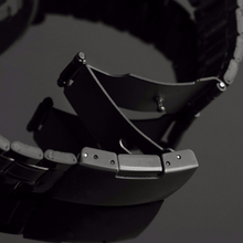 Load image into Gallery viewer, Men's Black Skeleton Wrist Watch
