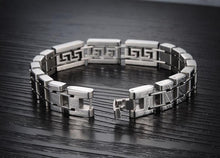 Load image into Gallery viewer, Maze Men's Stainless Steel Bracelet
