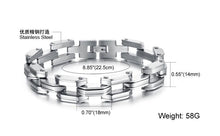 Load image into Gallery viewer, Heavy Tech Stainless Steel Men's Bracelet
