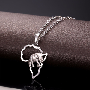 Africa Elephant Necklace