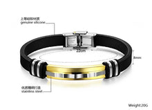 Load image into Gallery viewer, Zap Stainless Steel Men's Bracelet

