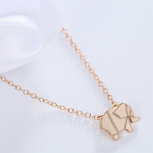 Load image into Gallery viewer, Geometric elephant pendant

