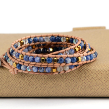 Load image into Gallery viewer, Blue Mountain Wrap Bracelet
