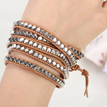 Load image into Gallery viewer, Desert Hex Wrap Bracelet

