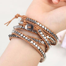 Load image into Gallery viewer, Desert Hex Wrap Bracelet
