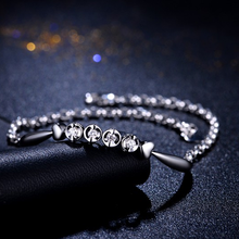Load image into Gallery viewer, Four Crystal Bracelet
