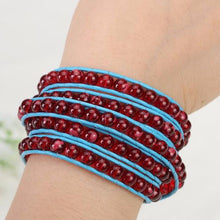Load image into Gallery viewer, Galaxy Marble Wrap Bracelet
