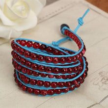 Load image into Gallery viewer, Galaxy Marble Wrap Bracelet
