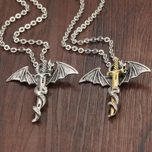 Load image into Gallery viewer, Dragon Sword Men's Stainless Steel Pendant
