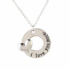 Load image into Gallery viewer, I Love You More - Pendant Necklace
