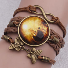 Load image into Gallery viewer, Vintage Inspired Boho Starry Moon Bracelet
