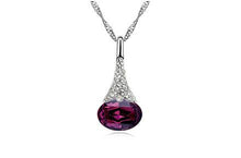 Load image into Gallery viewer, Crystal Water Drop Pendant
