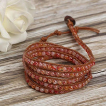 Load image into Gallery viewer, Tangerine Wrap Bracelet
