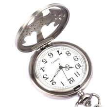Load image into Gallery viewer, Batman Half Hunter Pocket Watch
