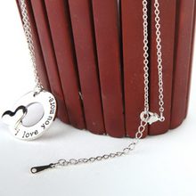 Load image into Gallery viewer, I Love You More - Pendant Necklace
