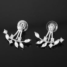 Load image into Gallery viewer, Chic Rhine-stoned Leaf Branch Earrings For Women
