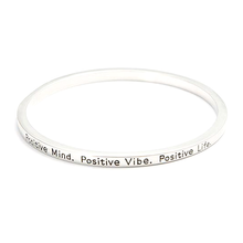 Load image into Gallery viewer, Positive Mind Bangle
