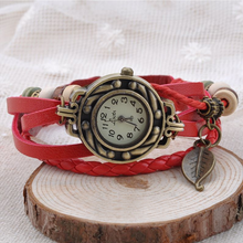 Load image into Gallery viewer, Leaf Vintage Wrap Watch
