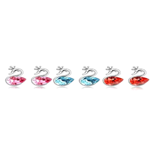 Load image into Gallery viewer, Swan Pendant set

